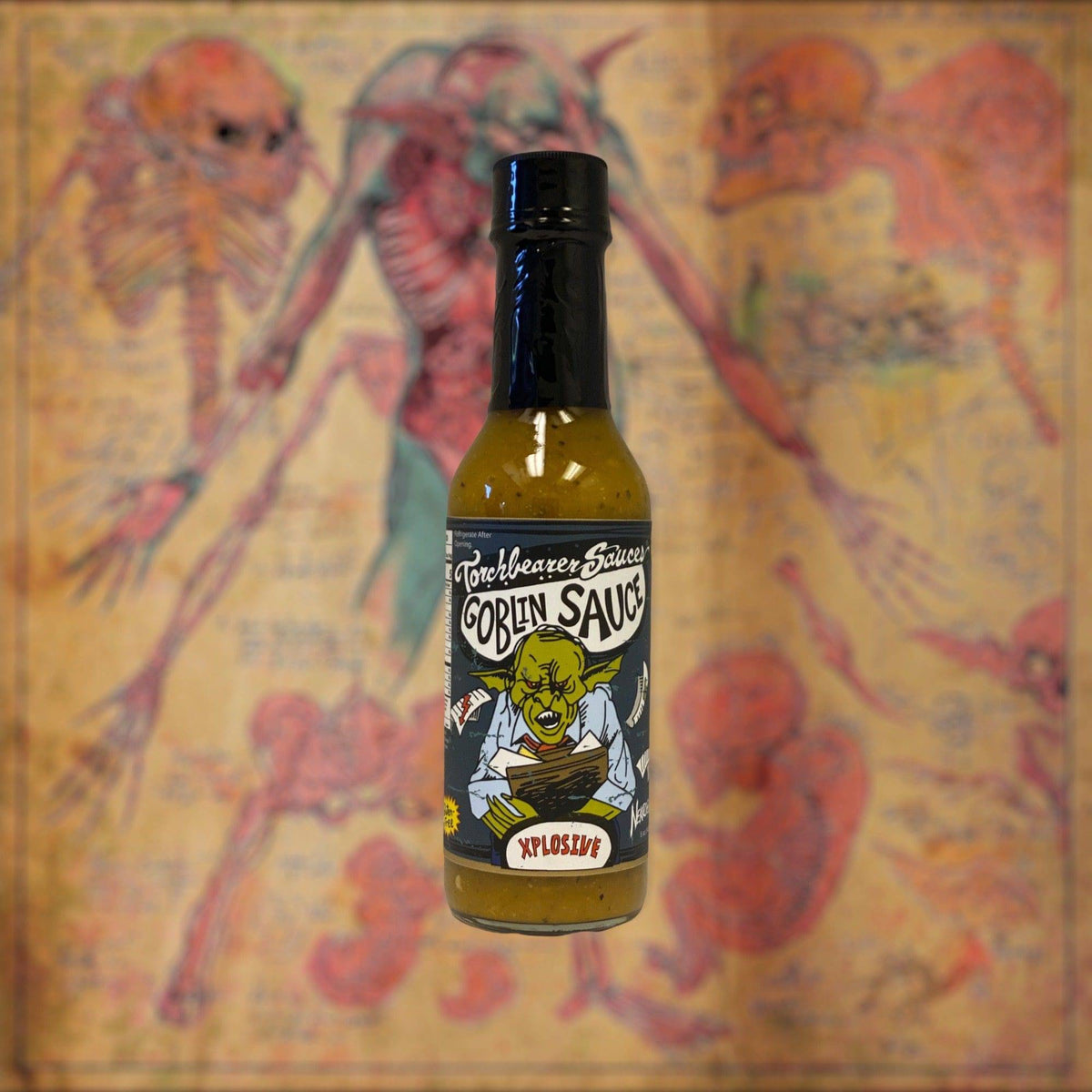 Nekrogoblikon's Goblin Hot Sauce - TorchBearer Sauces