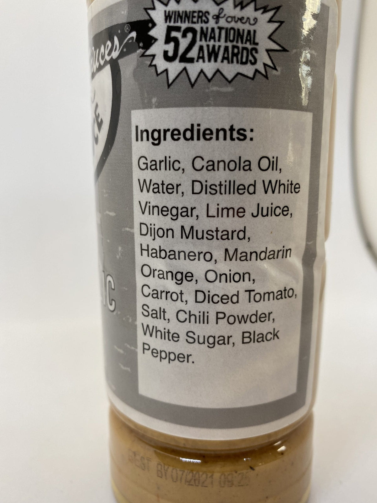 Oww My Garlic garlic habanero sauce | TorchBearer Sauces