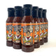Pineapple papaya BBQ sauce case with 12 Pineapple Papaya bottles