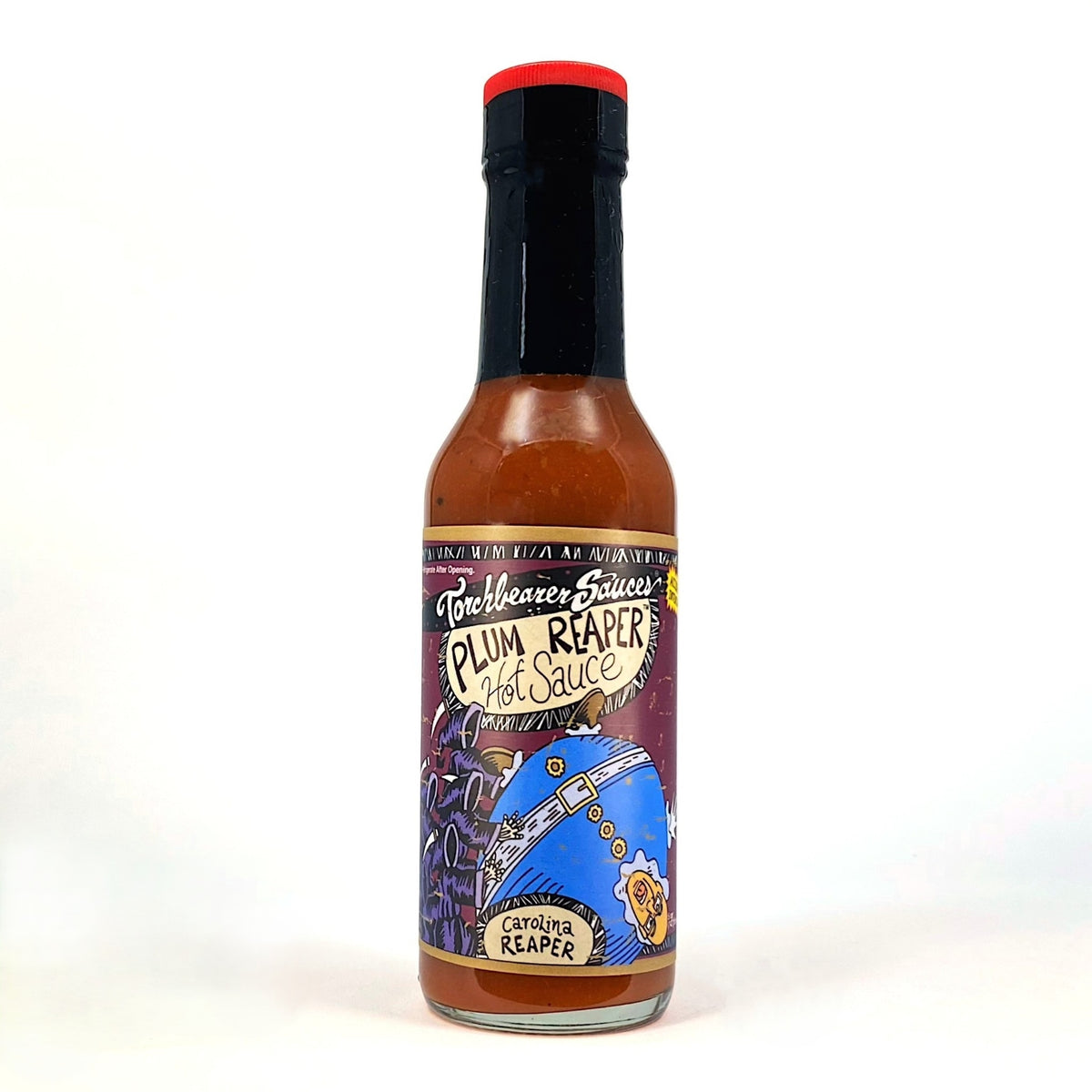 Plum Reaper™ | Sweet Plum Hot Sauce front of bottle
