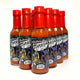 Carolina Reaper hot sauce case with 12 Reaper Evil bottles