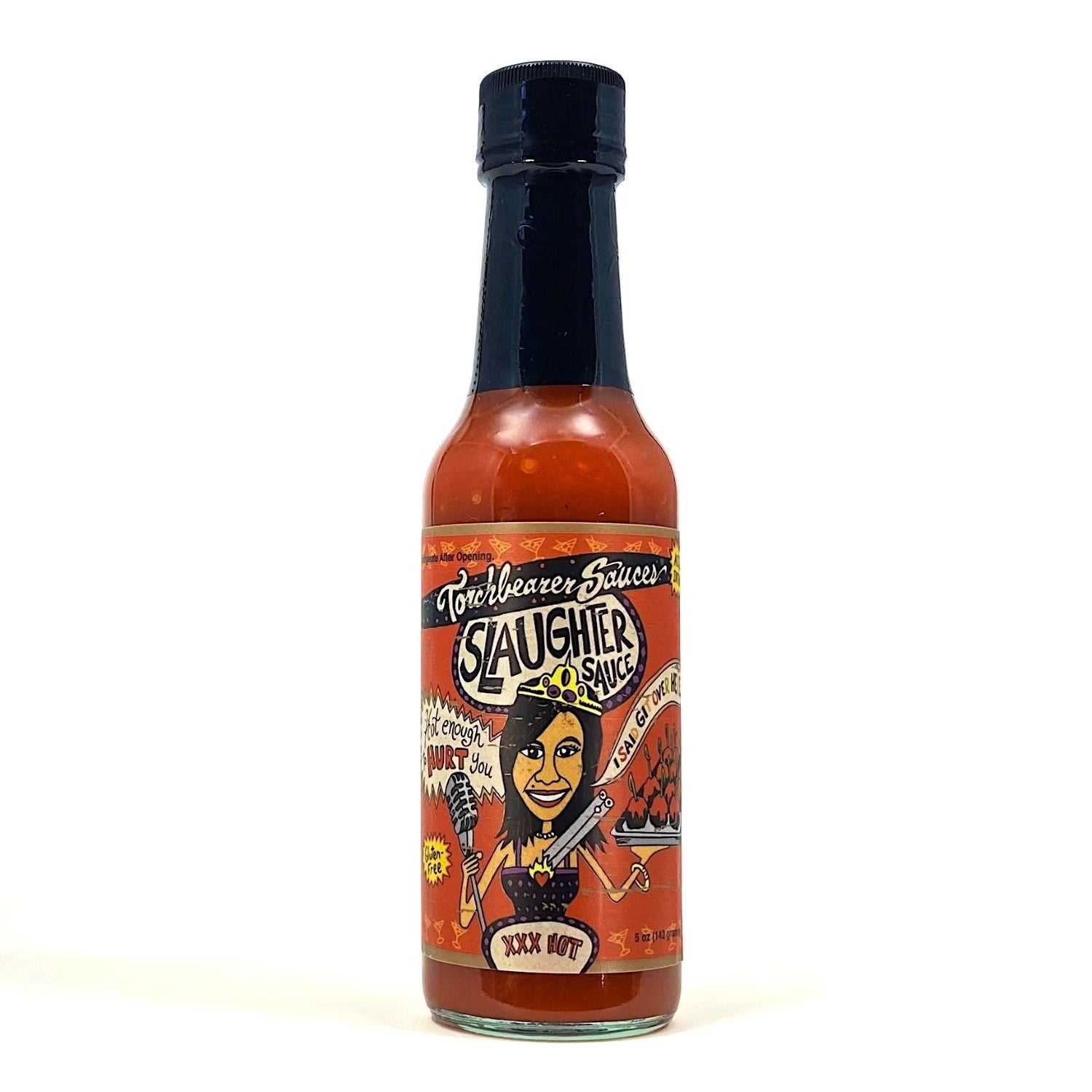 Slaughter Sauce™ TorchBearers habanero hot sauce