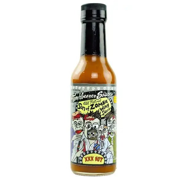 Son of Zombie Sweet & Smoky Hot Sauce front view - TorchBearer Sauces