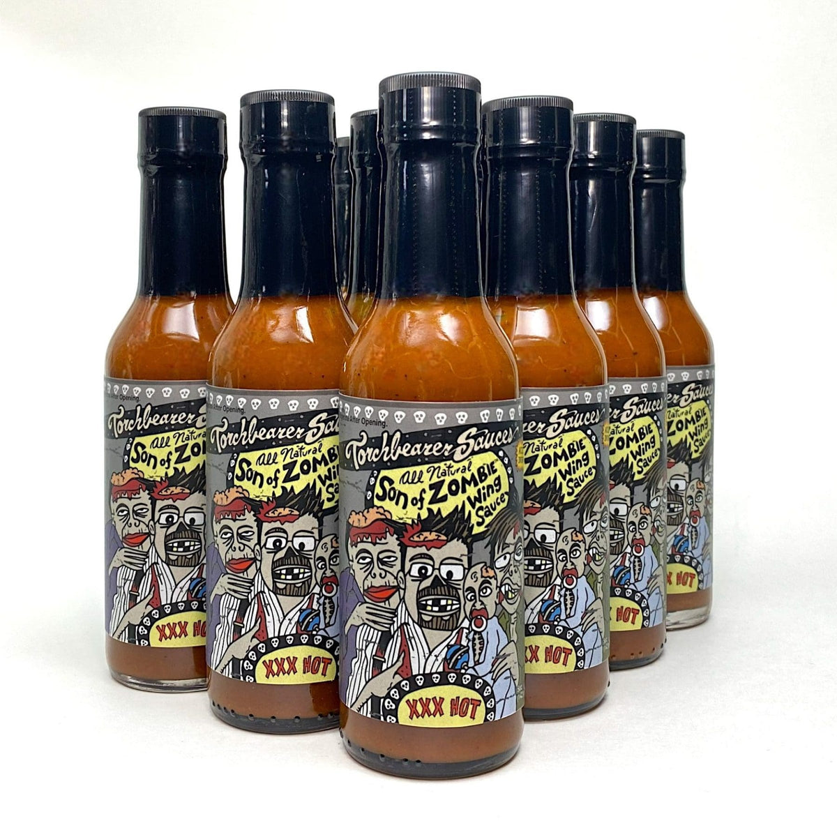 Son of Zombie | Sweet and Smoky Hot Sauce | Case of 12 | TorchBearer Sauces