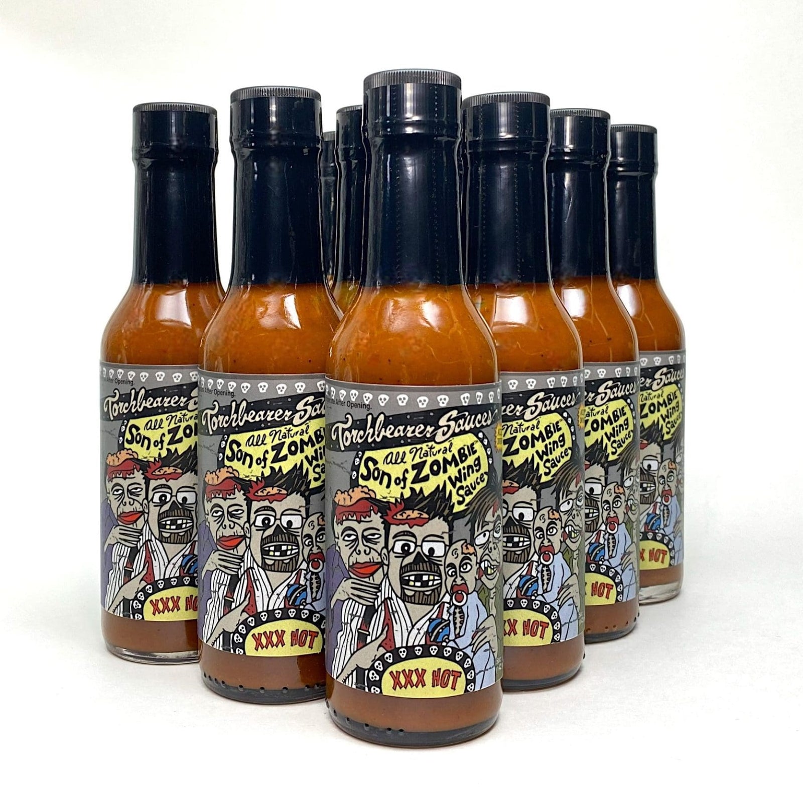 Son of Zombie | Sweet and Smoky Hot Sauce | Case of 12 | TorchBearer Sauces