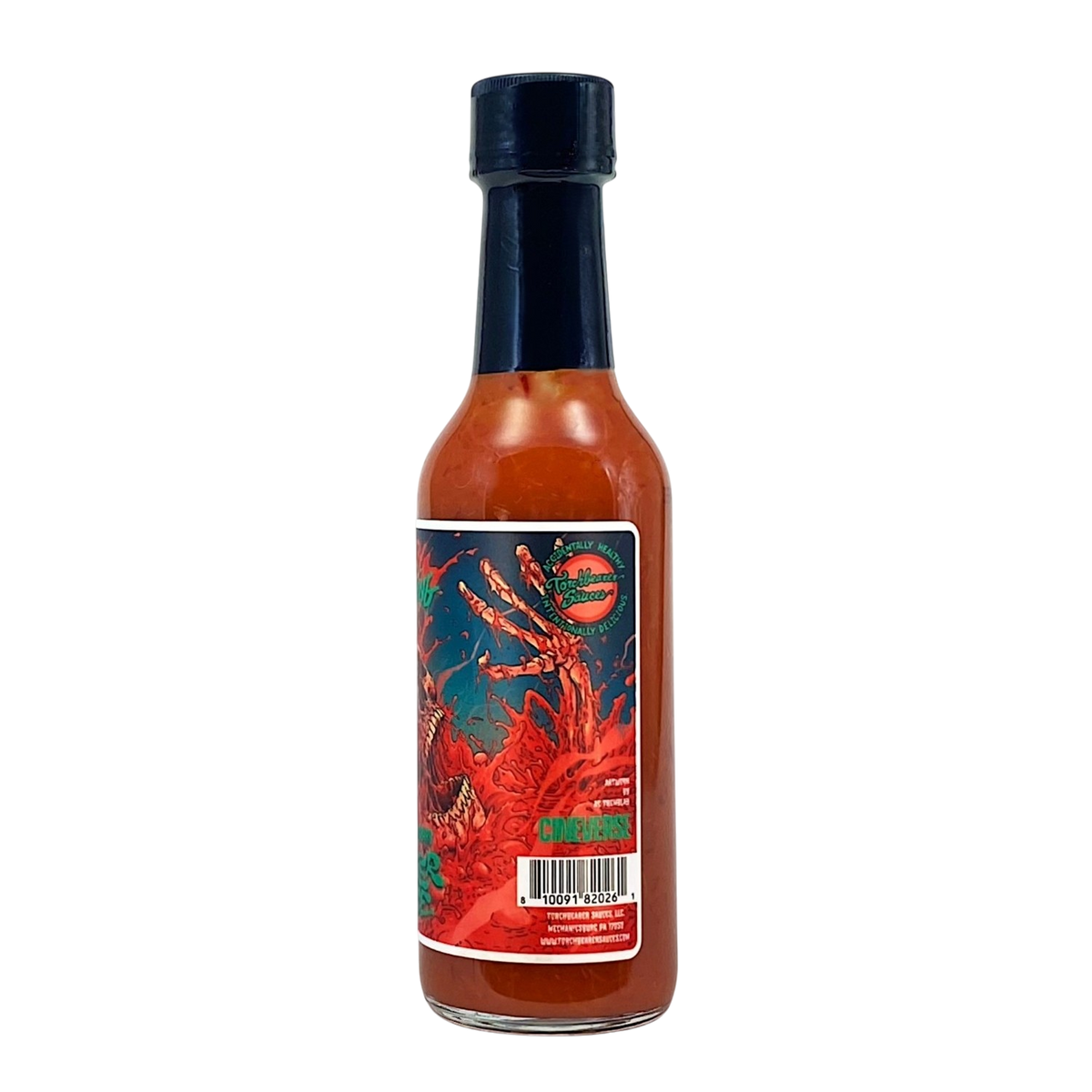 Bloody Disgusting's Splatter Sauce Strawberry and Rhubarb