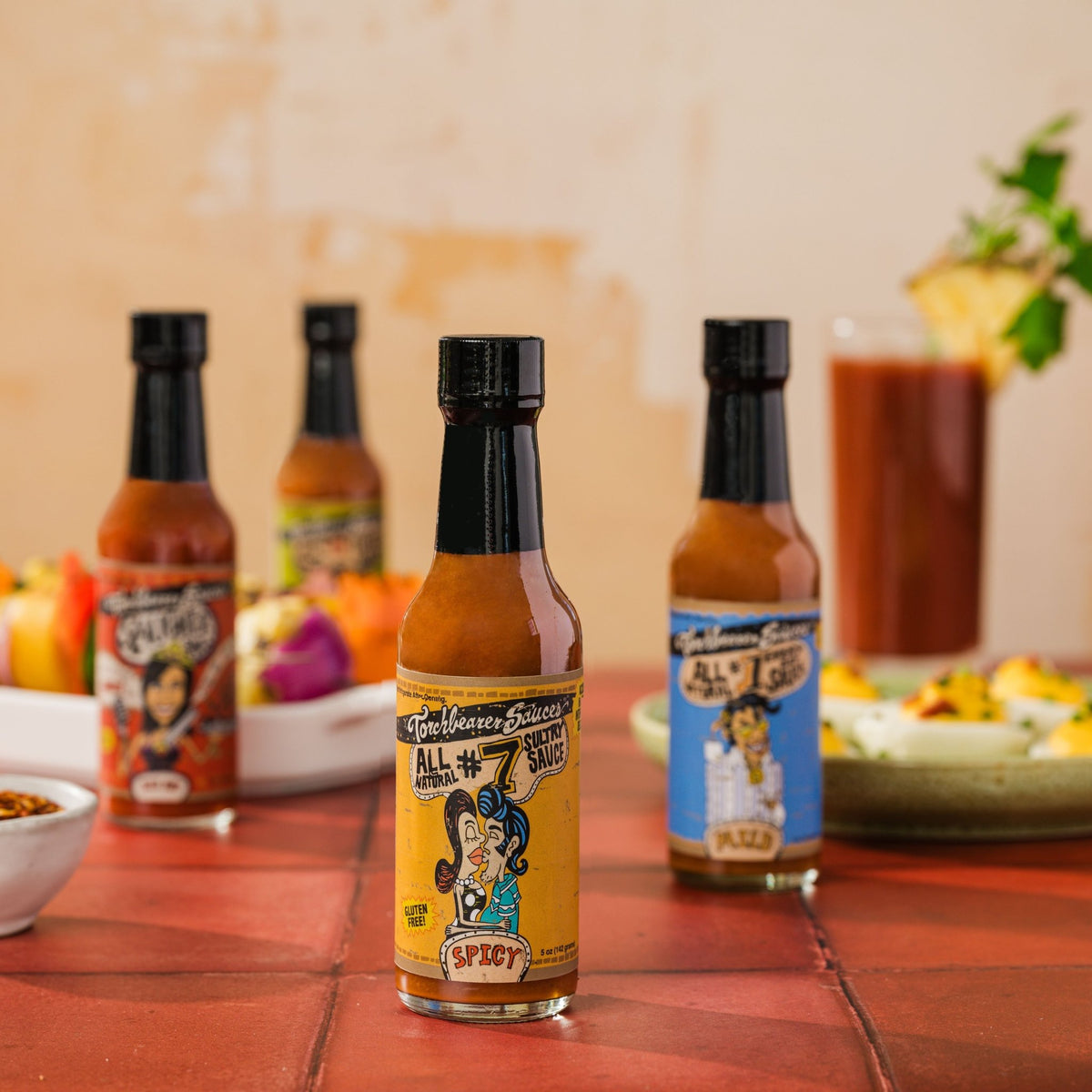 TorchBearer Sultry Sauce™ with other sauces