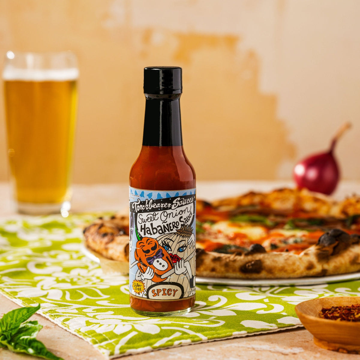 Sweet habanero hot sauce – Sweet Onion by TorchBearer