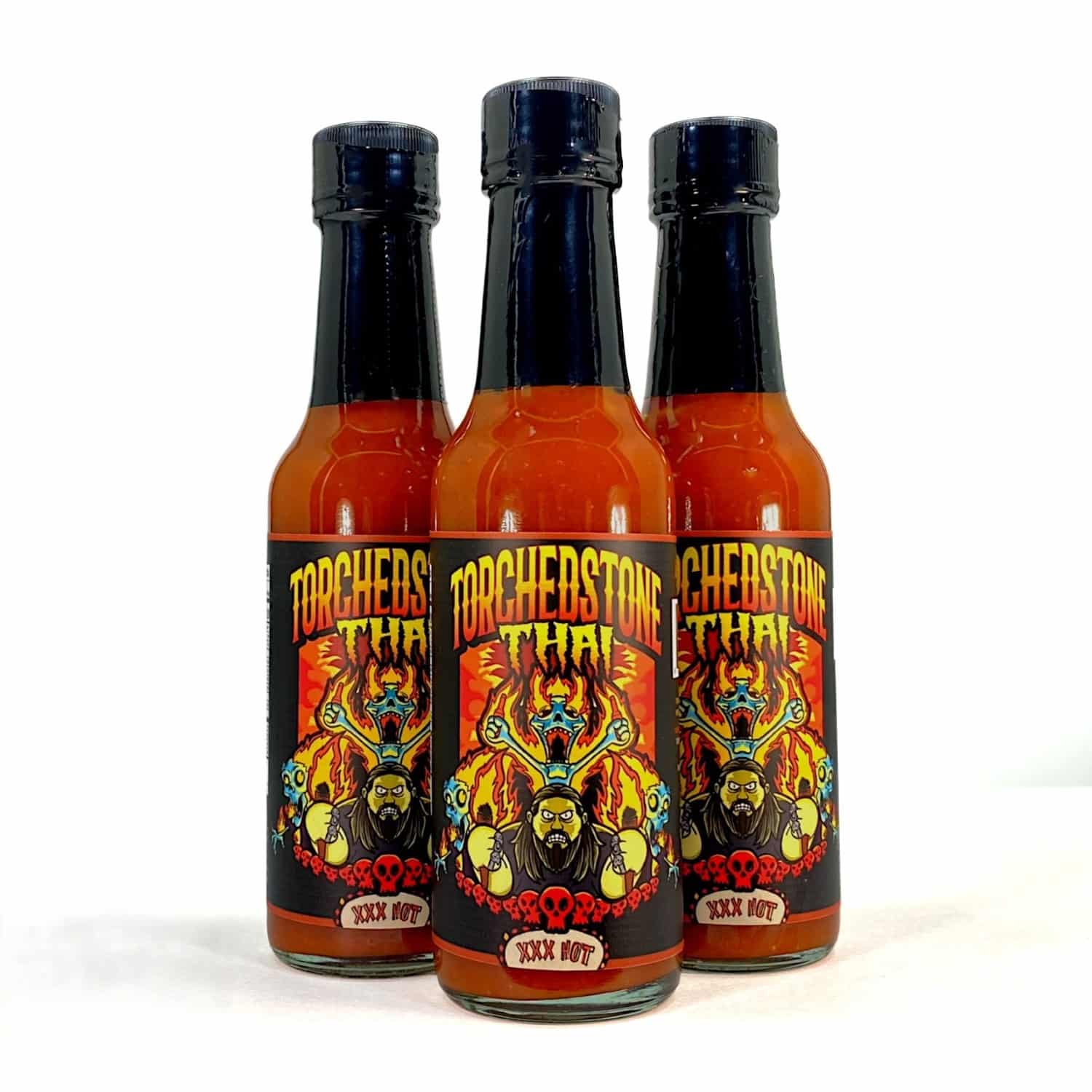 TorchedStone Thai - Thai Curry Sauce - 3 Bottle Bundle - TorchBearer Sauces