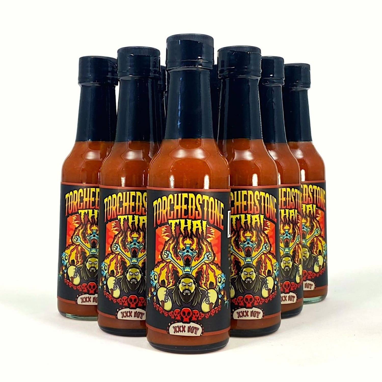 TorchedStone Thai – Savory Hot Sauce - Case of 12 - TorchBearer Sauces