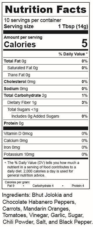 Ultimate Annihilation ingredients label