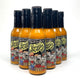 Ghost Pepper hot sauce case with 12 Zombie Apocalypse bottles