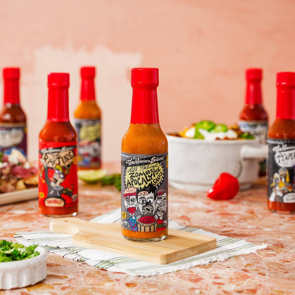 Free Zombie Apocalypse™ for orders over 120 - TorchBearer Sauces