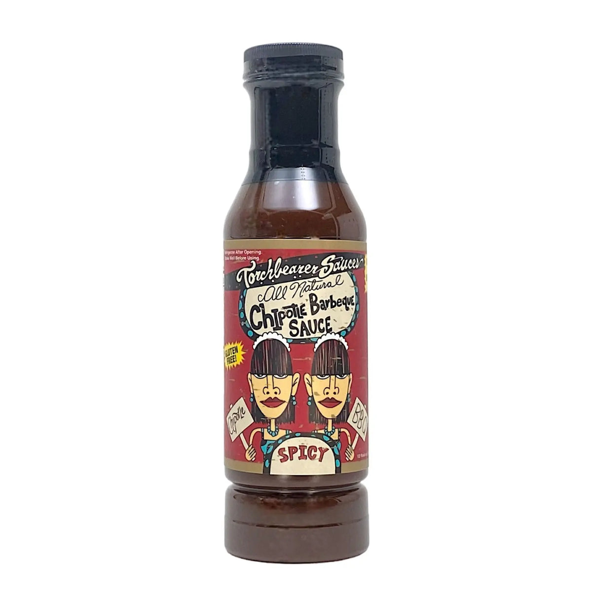 TorchBearer Chipotle BBQ Sauce bottle.