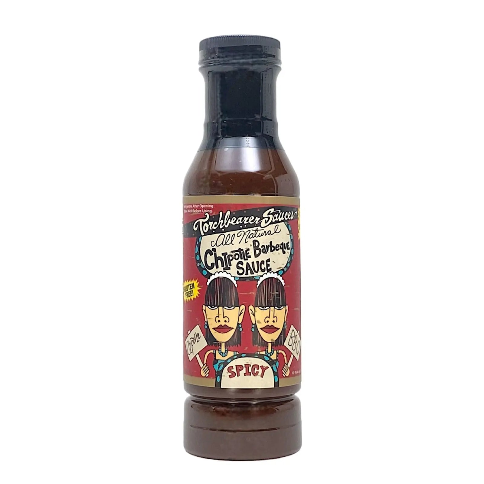 TorchBearer Chipotle BBQ Sauce bottle.