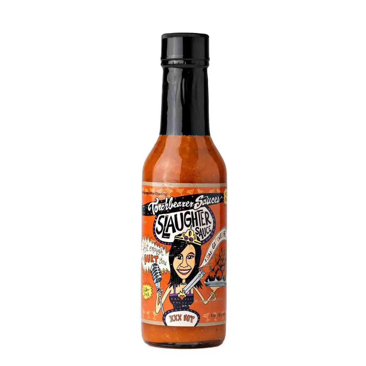TorchBearer Habanero Slaughter Sauce™ bottle