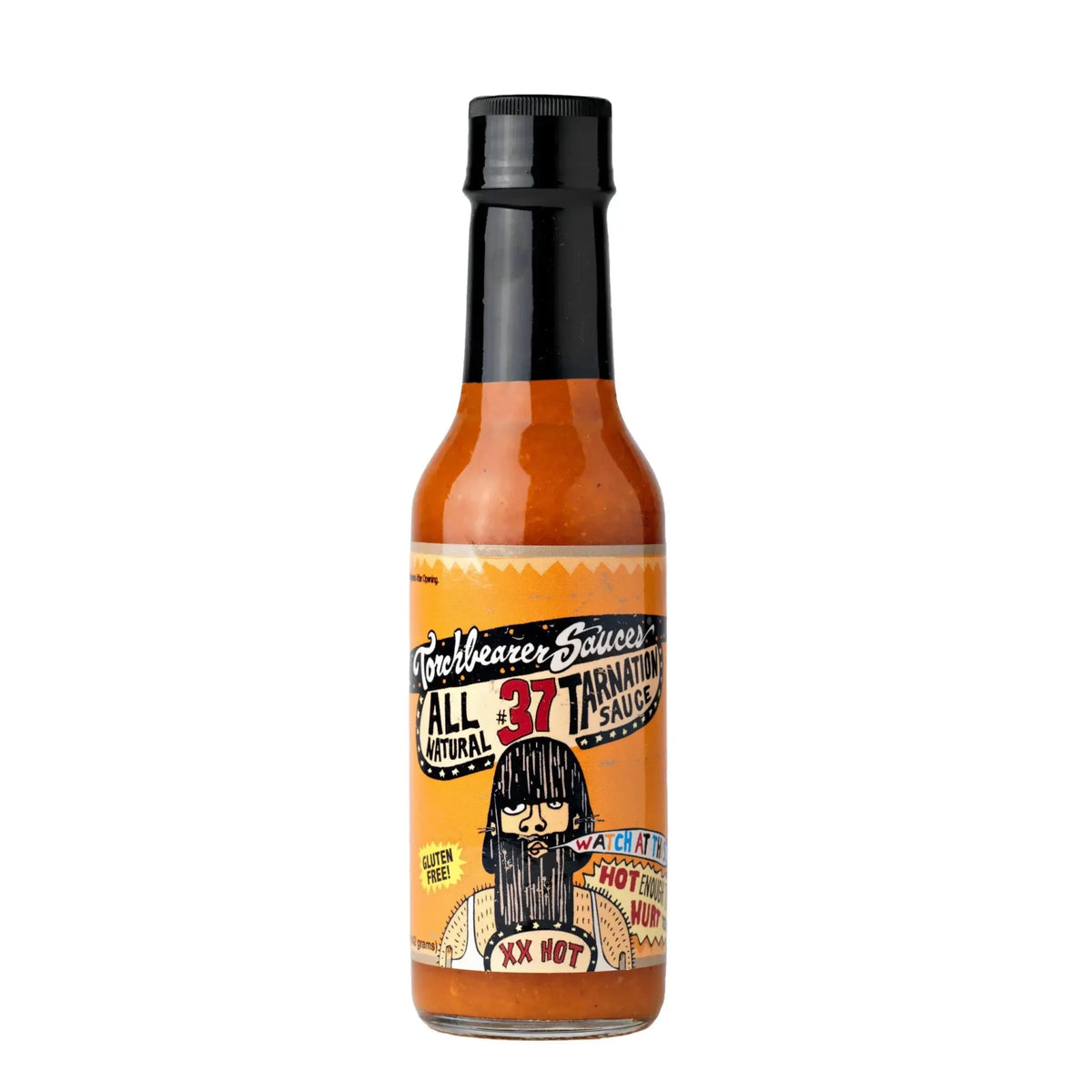Tarnation Sauce™ front view of bottle