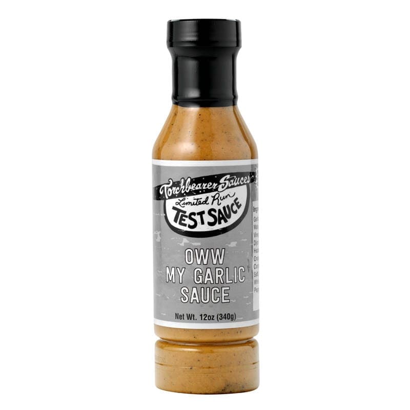 Oww My Garlic garlic habanero sauce - TorchBearer Sauces